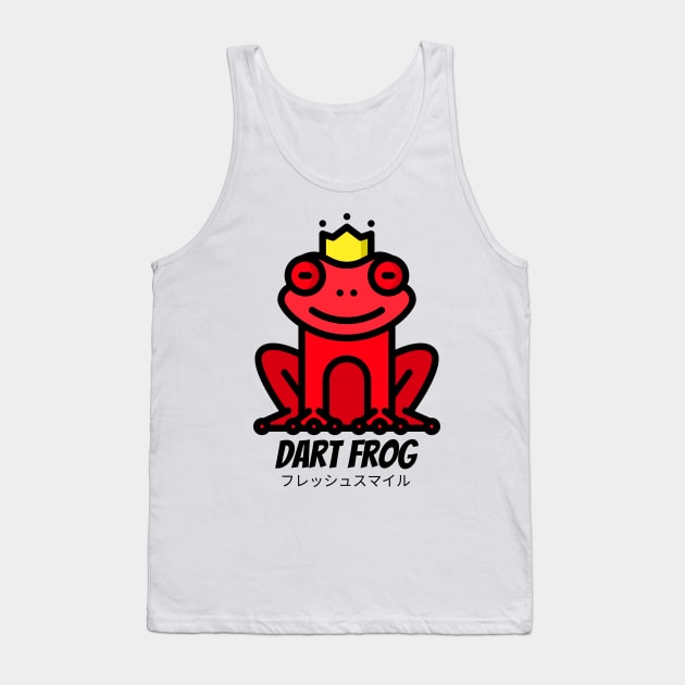 Poison Dart Frog Red Animal Tank Top by BradleyHeal